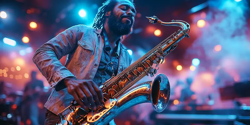 Jak się bawią ludzie saksofon?