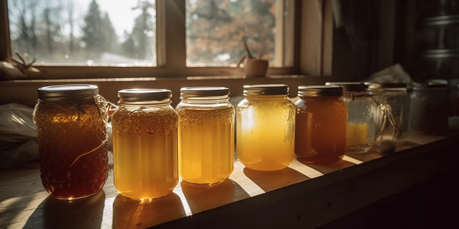 Zdrowy miód wrzosowy