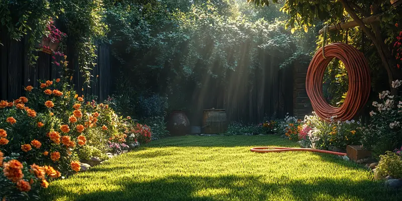 Jak działa wózek na wąż ogrodowy?